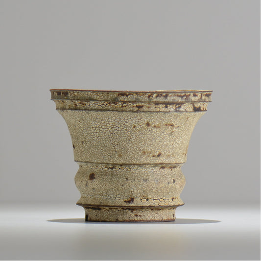 山下太 / ASOBO 罅（ひび）/ 18 / 約 φ15cm / 植木鉢