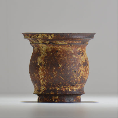 山下太 / ASOBO 罅（ひび）/ 19 / 約 φ14.2cm / 植木鉢