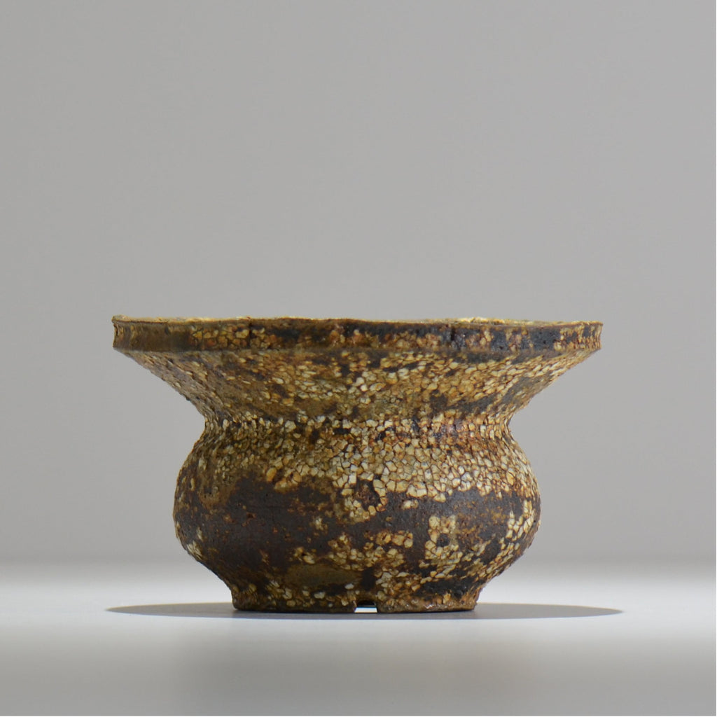 山下太 / ASOBO  罅（ひび）/ 20 / 約 φ16.5cm / 植木鉢