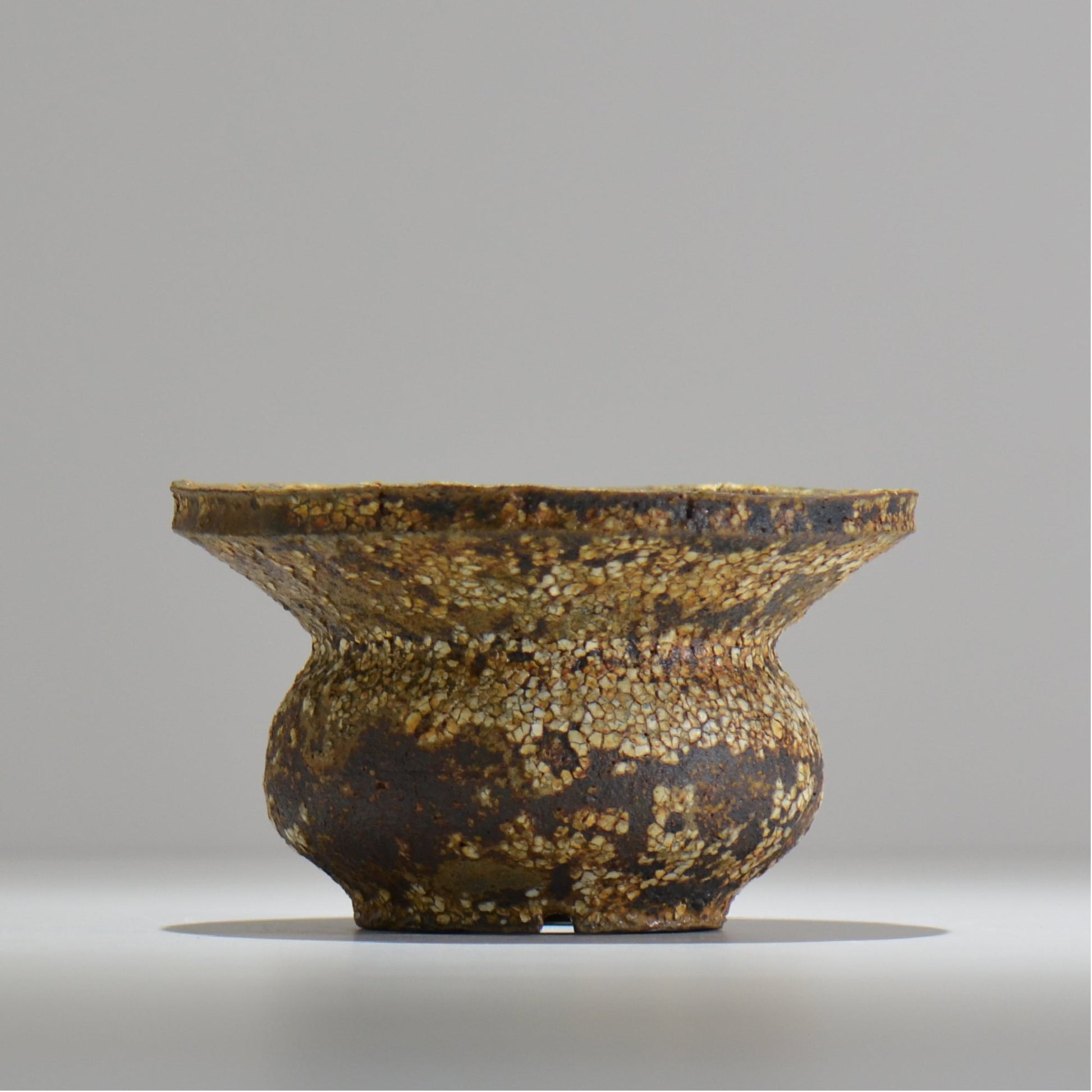 山下太 / ASOBO  罅（ひび）/ 20 / 約 φ16.5cm / 植木鉢