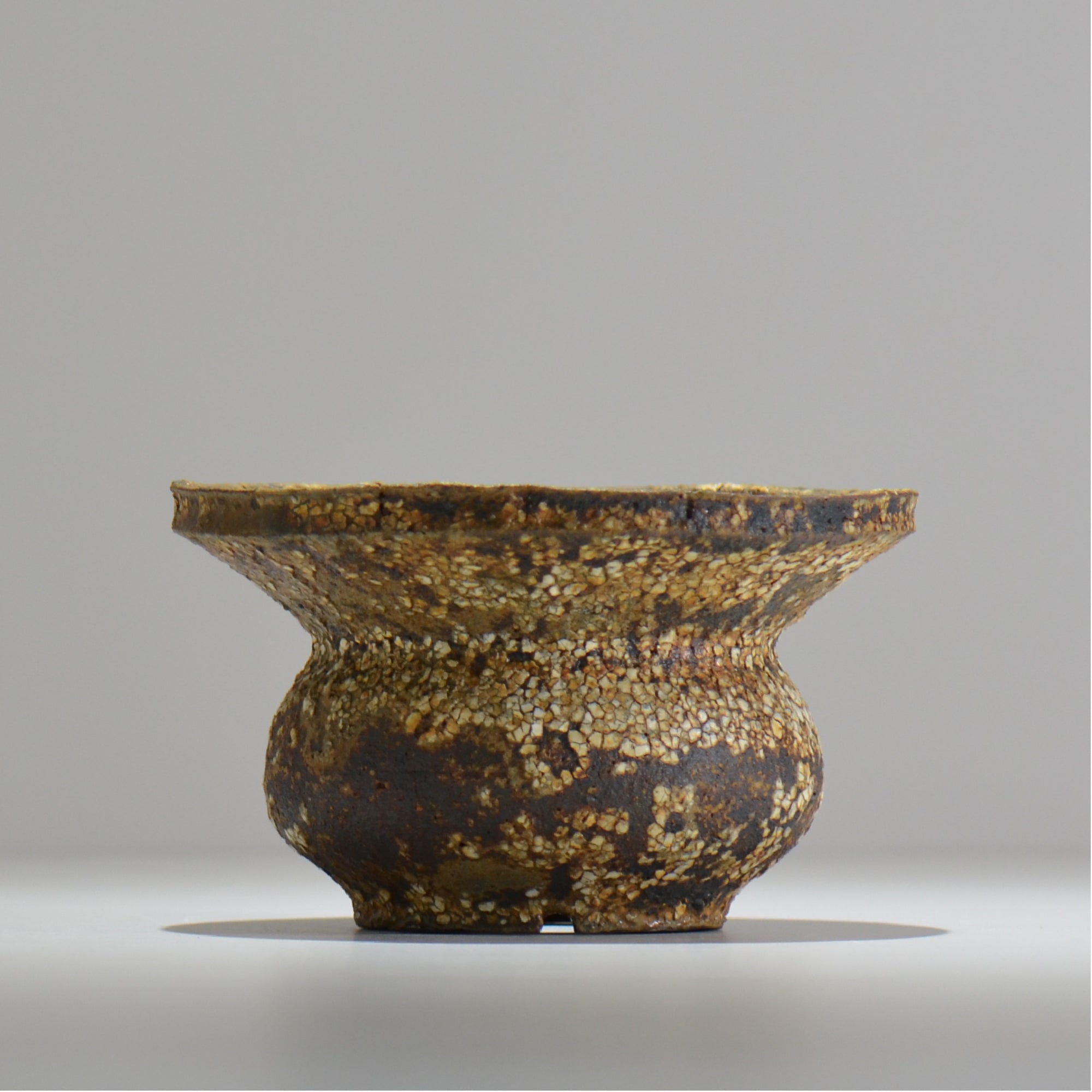 山下太 / ASOBO  罅（ひび）/ 20 / 約 φ16.5cm / 植木鉢