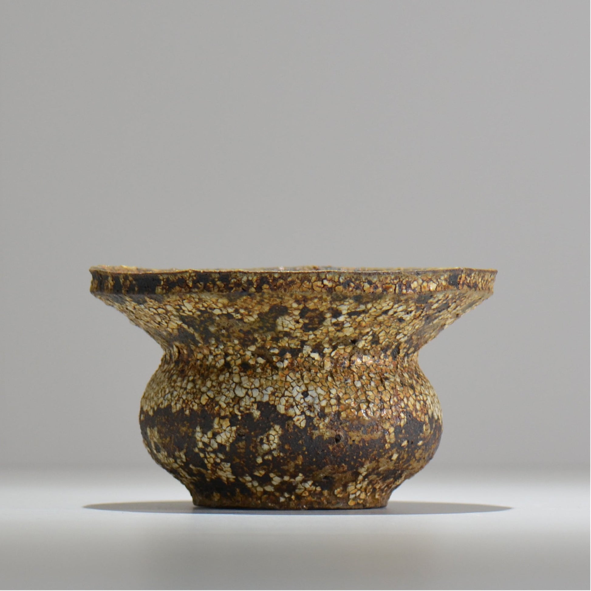 山下太 / ASOBO  罅（ひび）/ 20 / 約 φ16.5cm / 植木鉢