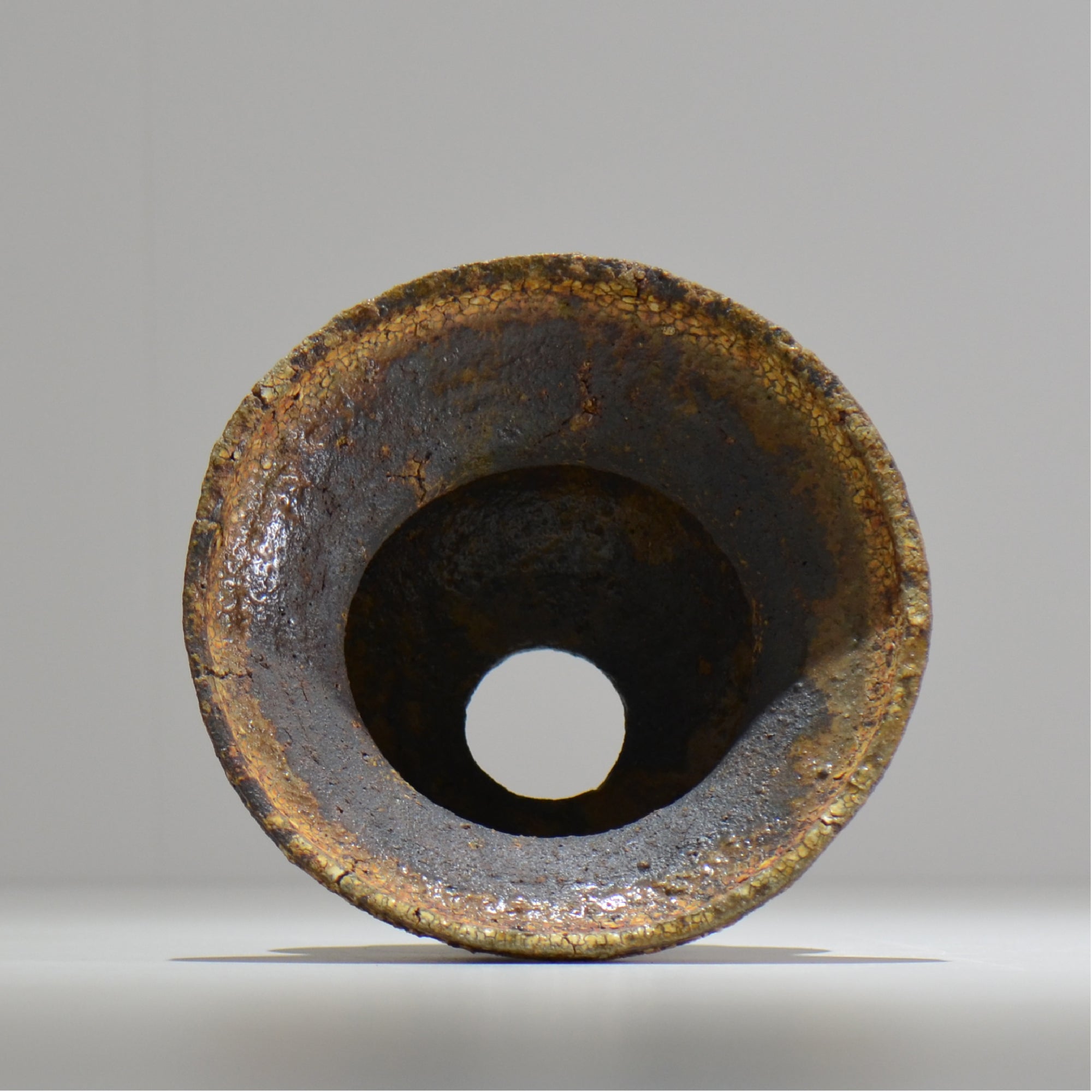 山下太 / ASOBO  罅（ひび）/ 20 / 約 φ16.5cm / 植木鉢