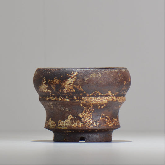 山下太 / ASOBO 罅（ひび）/ 21 / 約 φ10cm / 植木鉢
