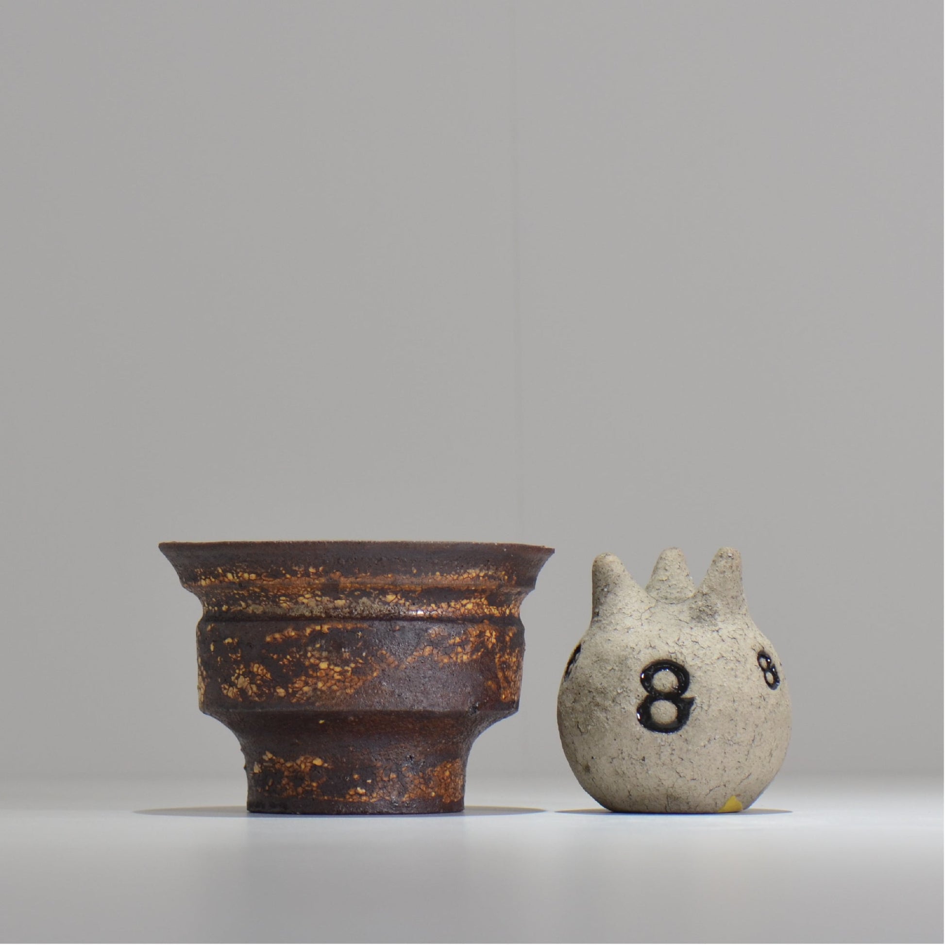 山下太 / ASOBO 罅（ひび）/ 23 / 約 φ12cm / 植木鉢