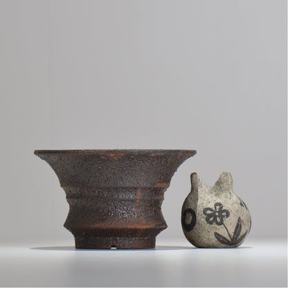 Yamashita Futoshi / ASOBO SP Sabi / 24 / Approx. φ17.7cm / Flowerpot