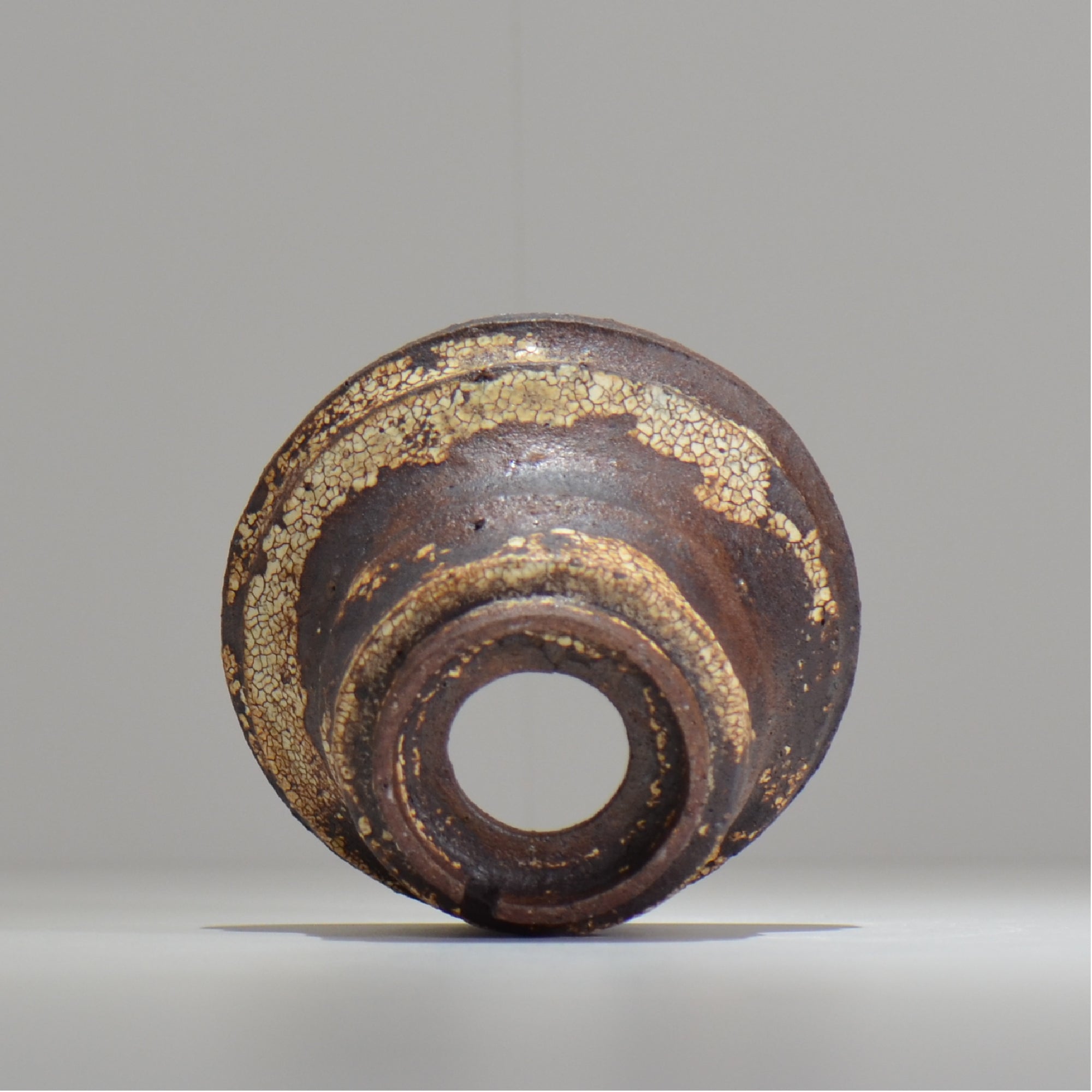 山下太 / ASOBO 罅（ひび）/ 25 / 約 φ12.7cm / 植木鉢