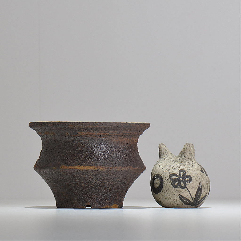 Yamashita Futoshi / ASOBO SP Sabi / 25 / Approx. φ15.3cm / Flowerpot