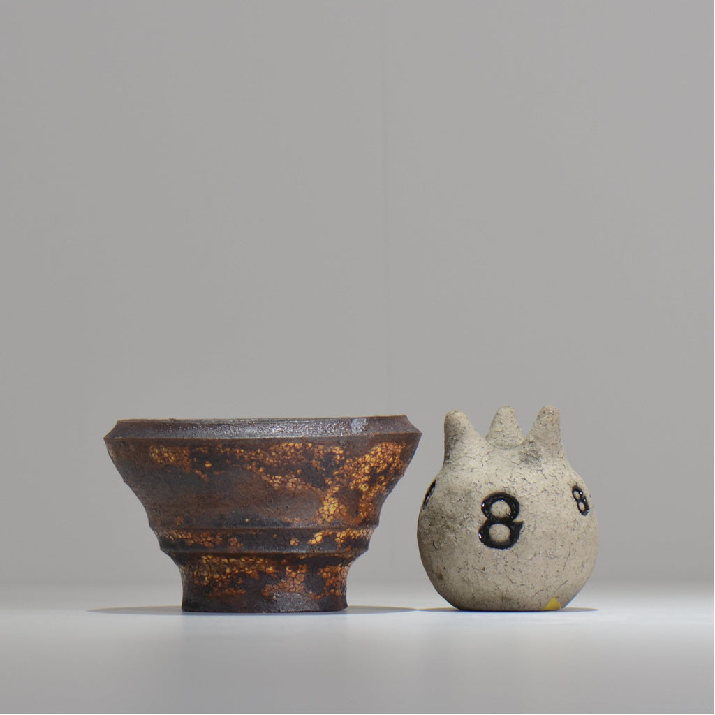 山下太 / ASOBO 罅（ひび）/ 26 / 約 φ12cm / 植木鉢