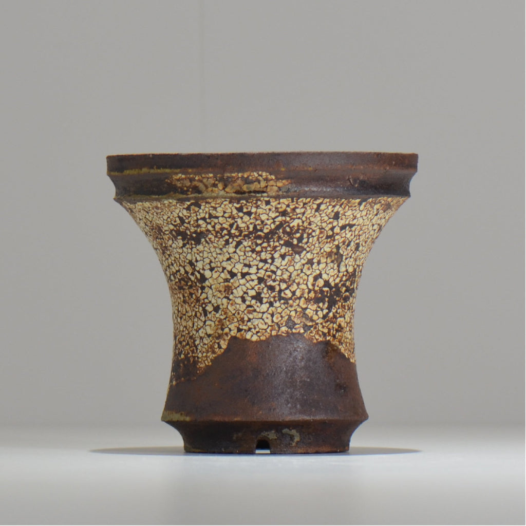 山下太 / ASOBO 罅（ひび）/ 27 / 約 φ12.3cm / 植木鉢