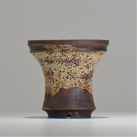 山下太 / ASOBO 罅（ひび）/ 27 / 約 φ12.3cm / 植木鉢