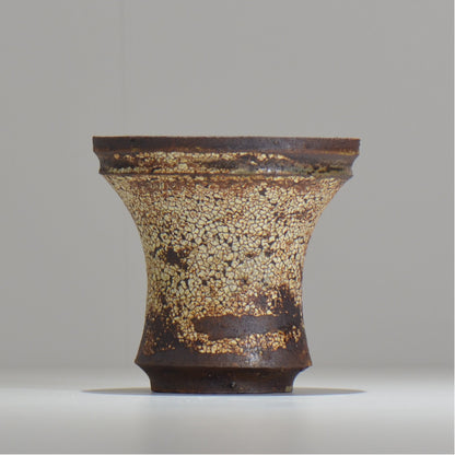 山下太 / ASOBO 罅（ひび）/ 27 / 約 φ12.3cm / 植木鉢