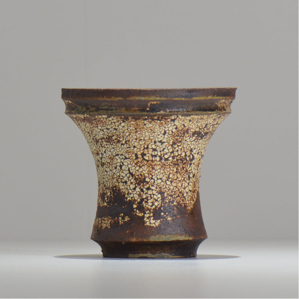 山下太 / ASOBO 罅（ひび）/ 27 / 約 φ12.3cm / 植木鉢