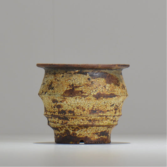 山下太 / ASOBO 罅（ひび）/ 28 / 約 φ11.6cm / 植木鉢