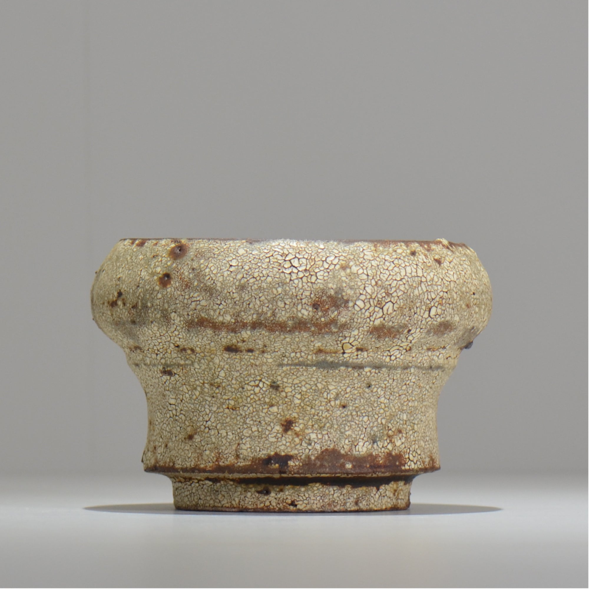 山下太 / ASOBO 罅（ひび）/ 34 / 約 φ12.3cm / 植木鉢