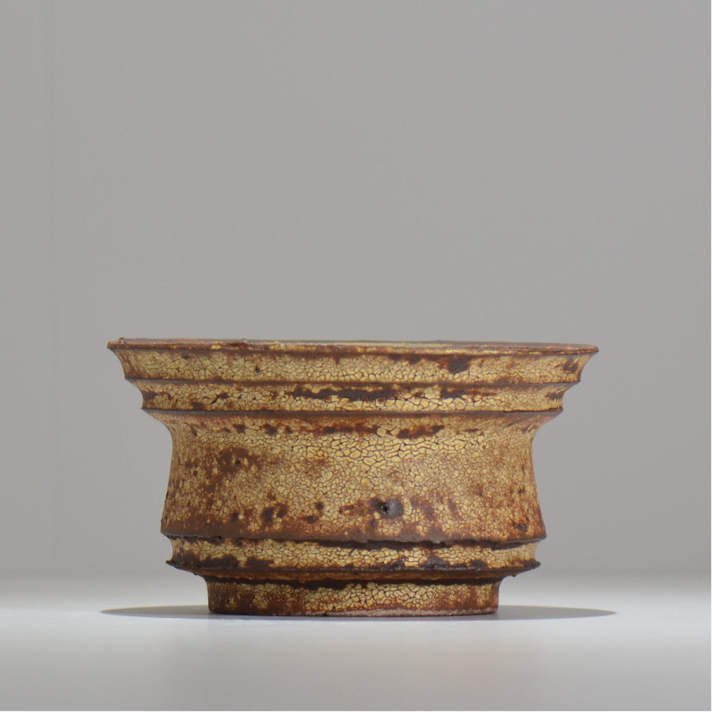 山下太 / ASOBO 罅（ひび）/ 35 / 約 φ17cm / 植木鉢