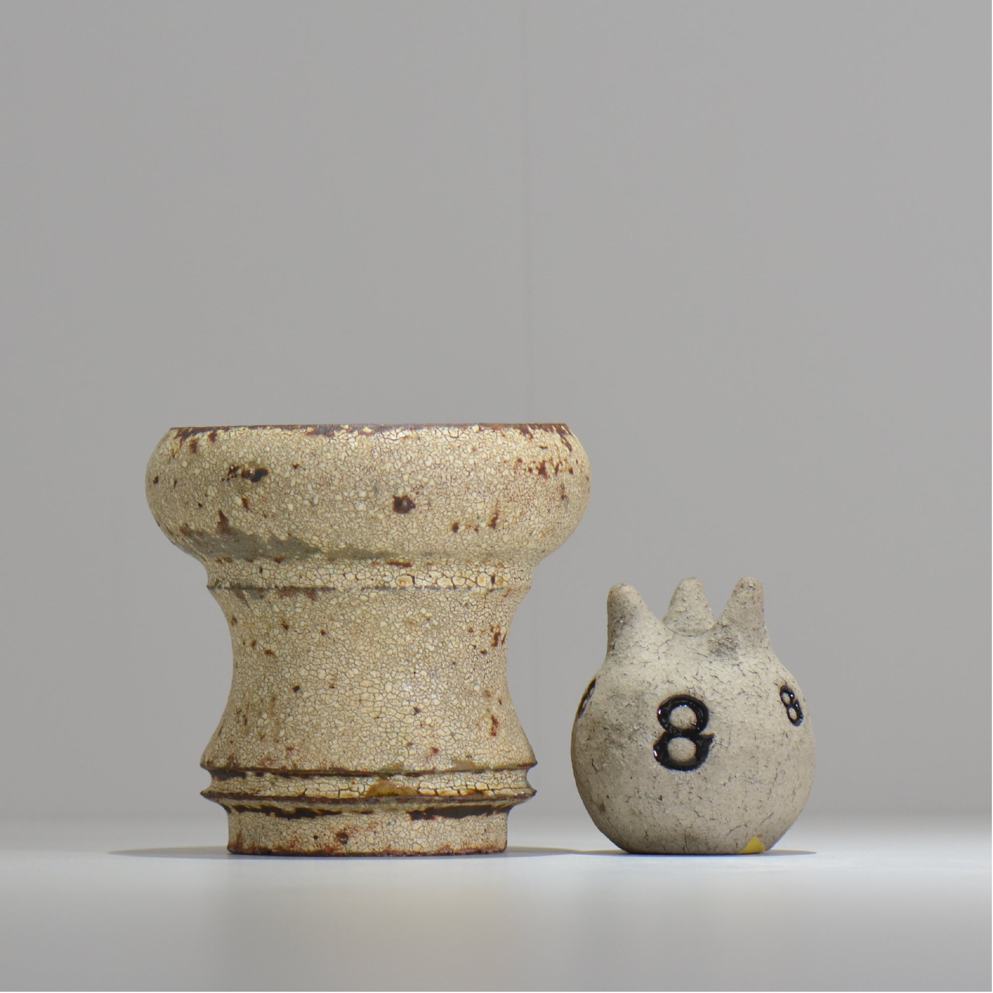 山下太 / ASOBO 罅（ひび）/ 36 / 約 φ12cm / 植木鉢