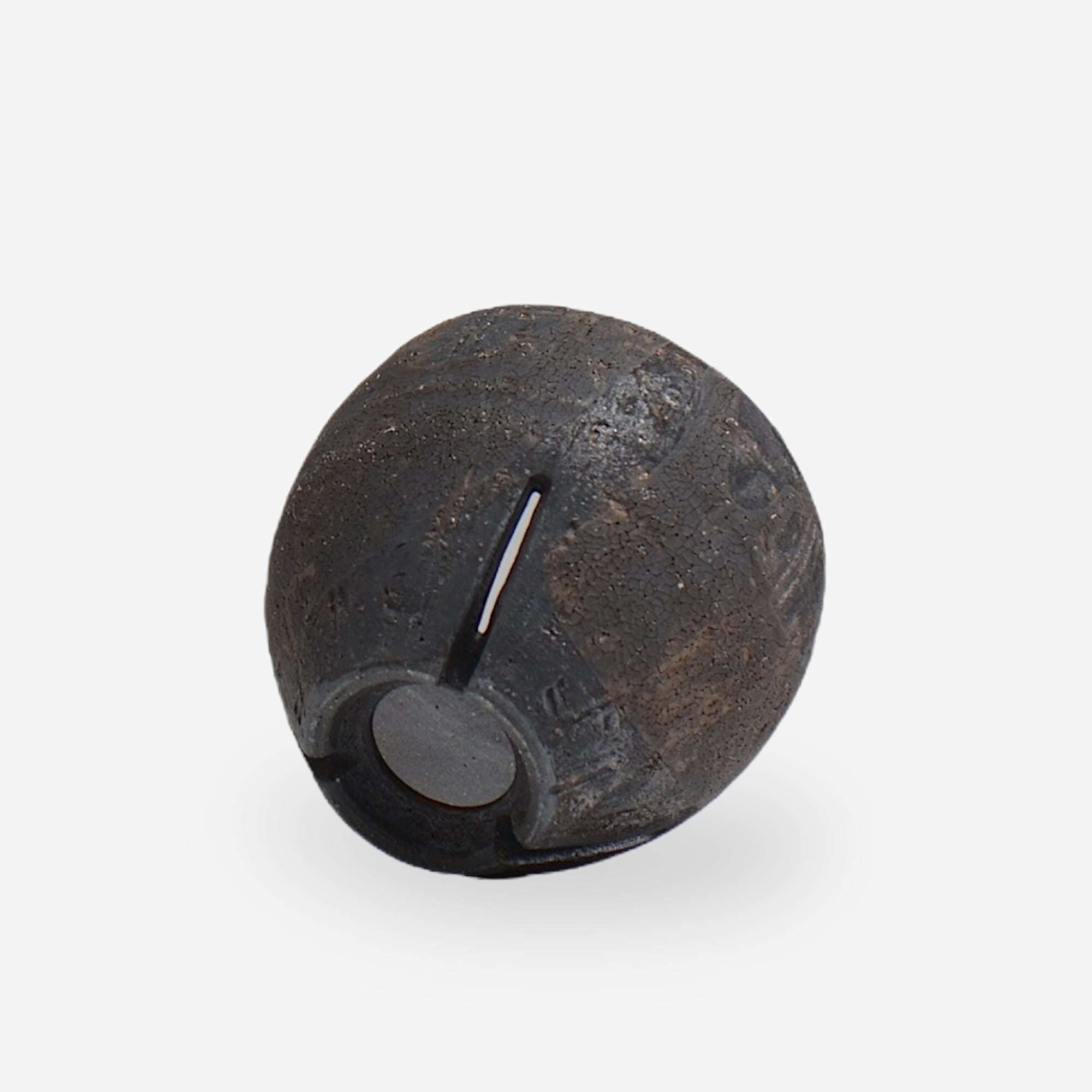 沼野秀章 / black_wrap 03 /  約 φ10cm  /  植木鉢