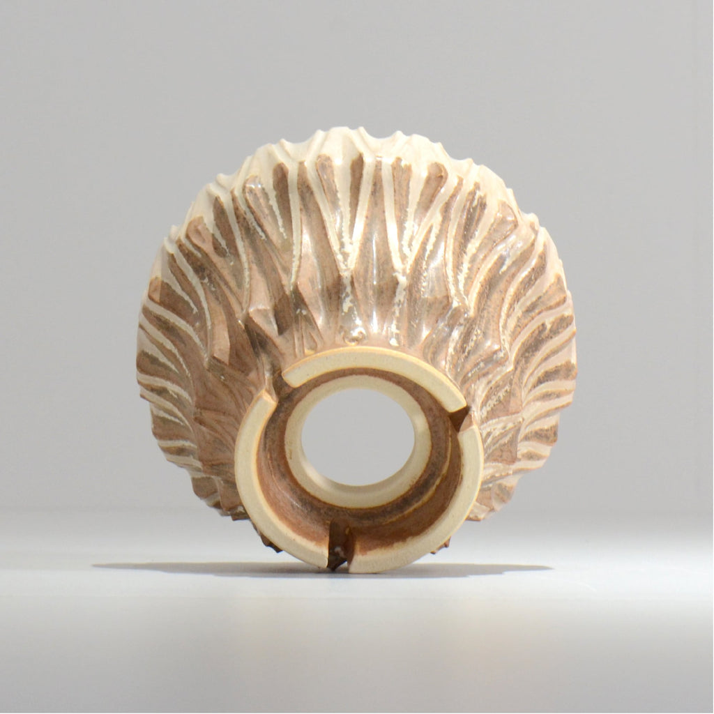 中野 明彦 / KIRIKO‗n14 / 約 φ12.5cm / M / アンバー / 植木鉢