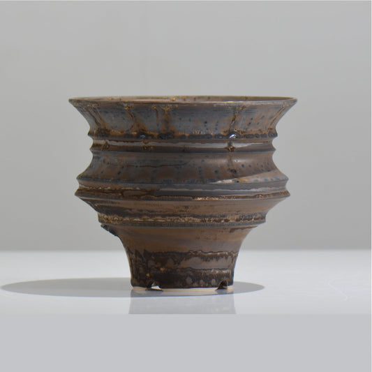 陶房Kibi / マルチエッジLO01_03 / L / 約 φ14.7cm / 植木鉢