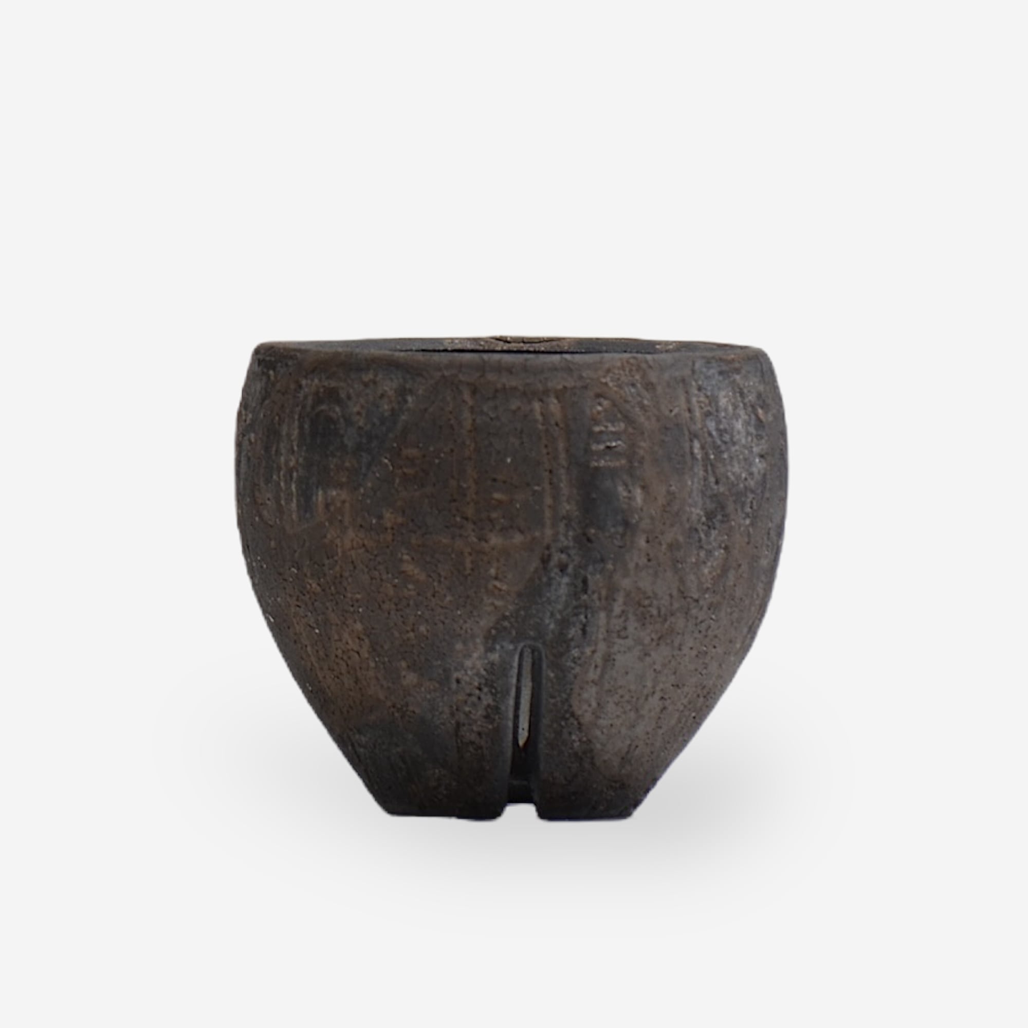 沼野秀章 / black_wrap 03 /  約 φ10cm  /  植木鉢