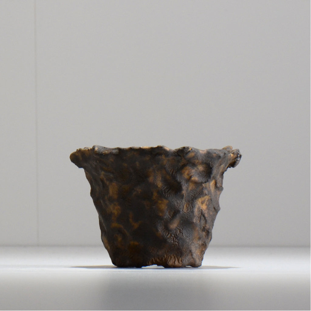 木村 貴史 / BRONZE_br001 /  約 φ10.5cm /  植木鉢