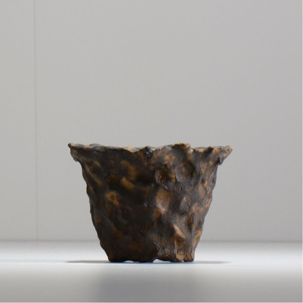 木村 貴史 / BRONZE_br001 /  約 φ10.5cm /  植木鉢
