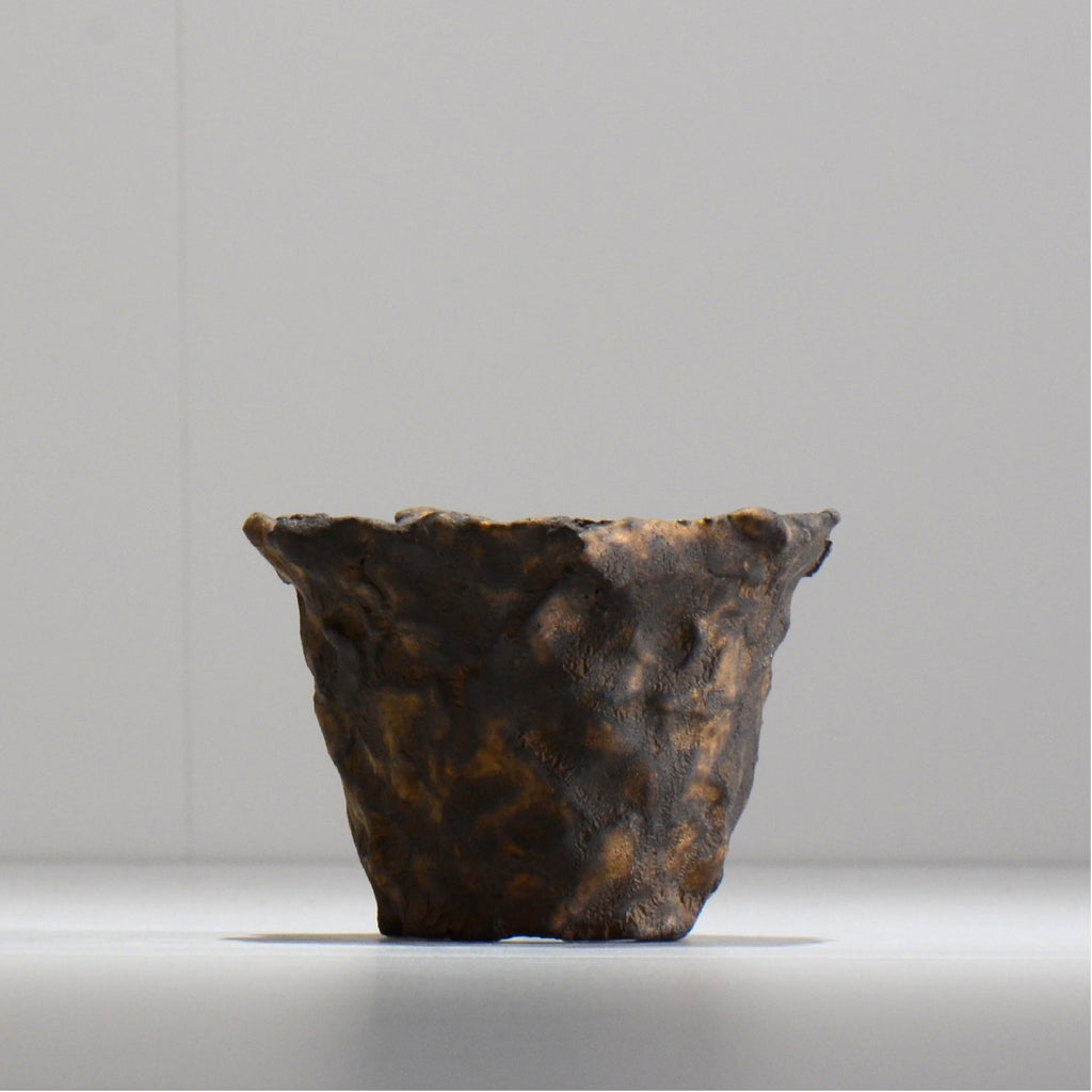 木村 貴史 / BRONZE_br001 /  約 φ10.5cm /  植木鉢