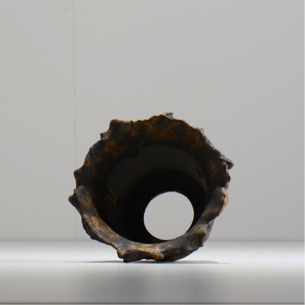 木村 貴史 / BRONZE_br001 /  約 φ10.5cm /  植木鉢