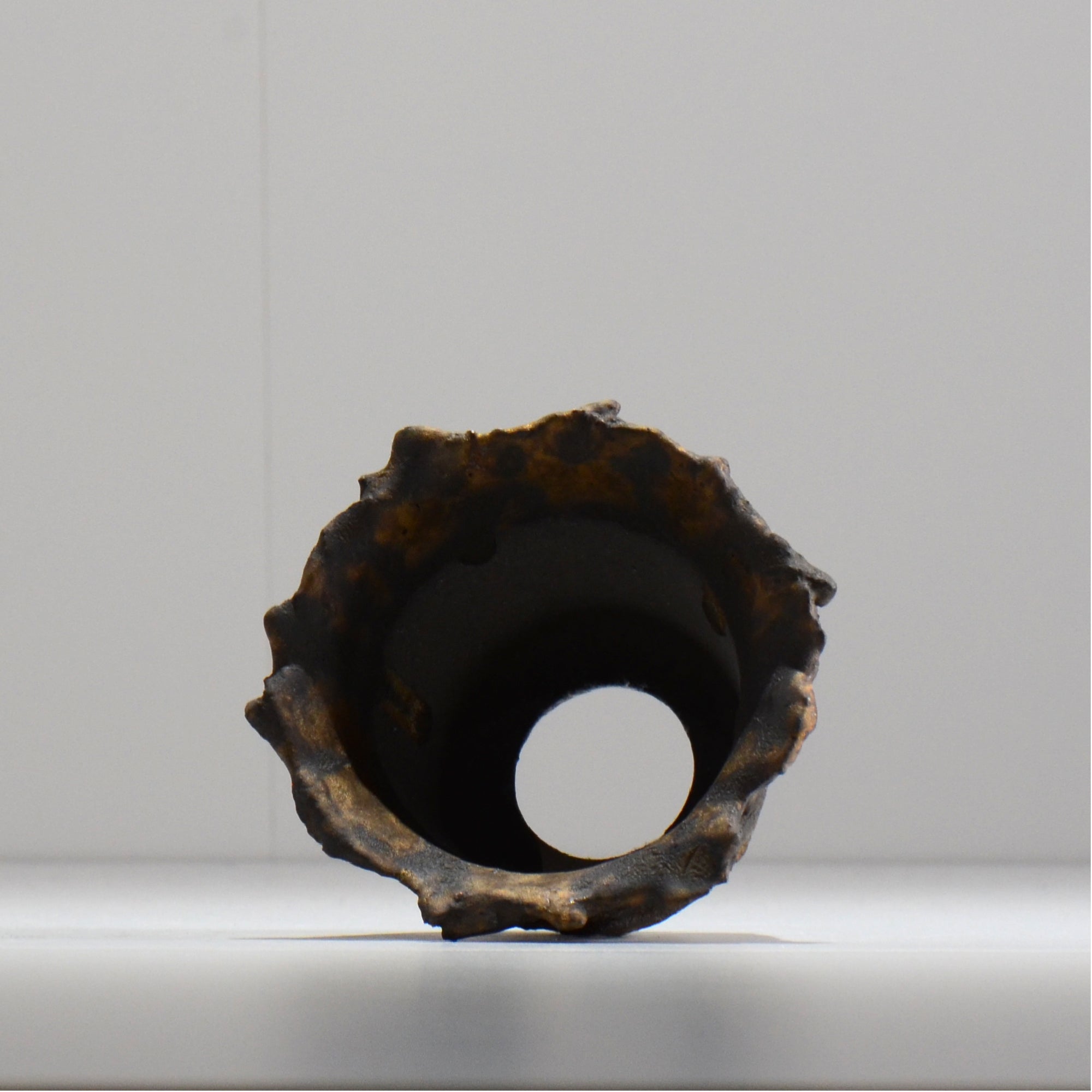 木村 貴史 / BRONZE_br001 /  約 φ10.5cm /  植木鉢