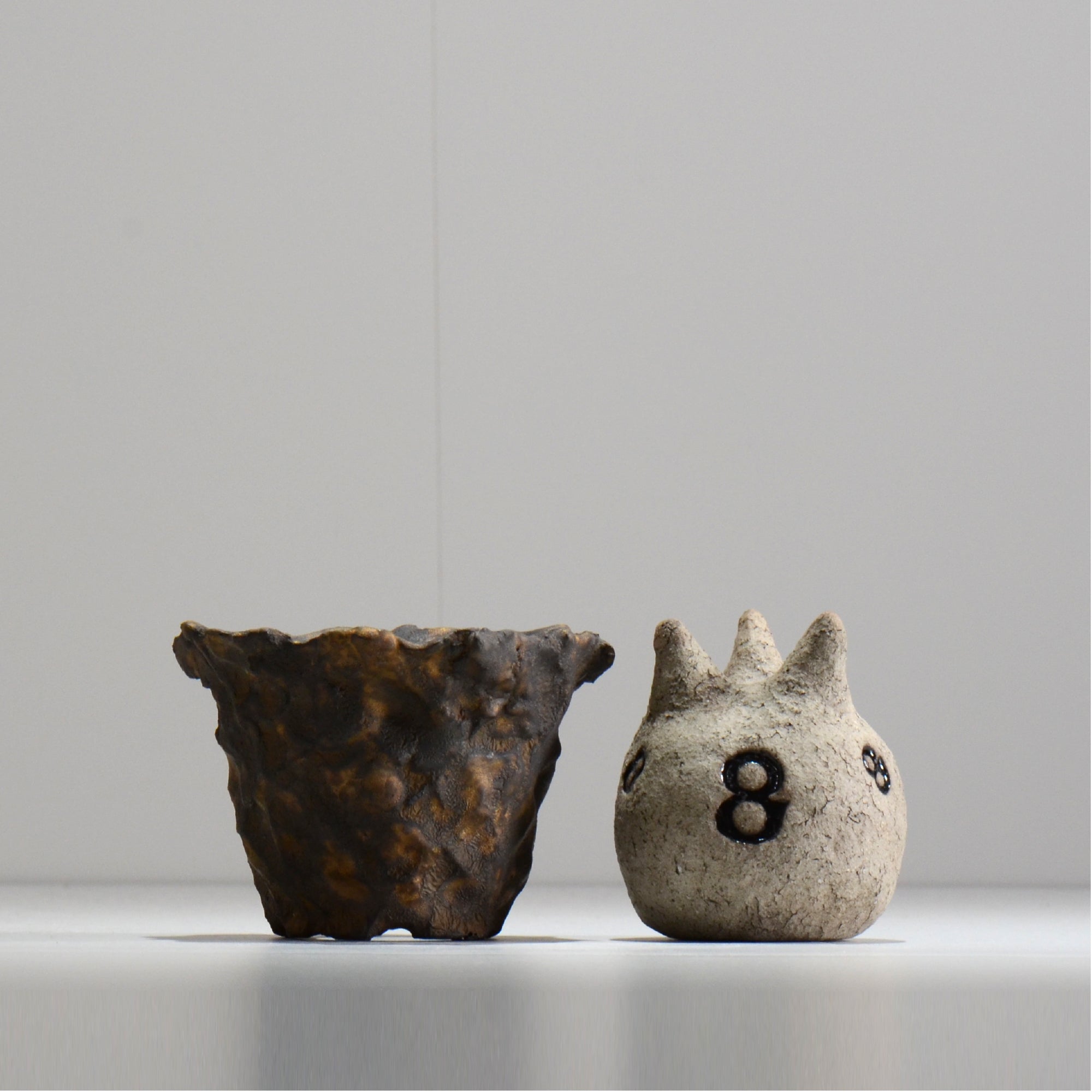 木村 貴史 / BRONZE_br001 /  約 φ10.5cm /  植木鉢