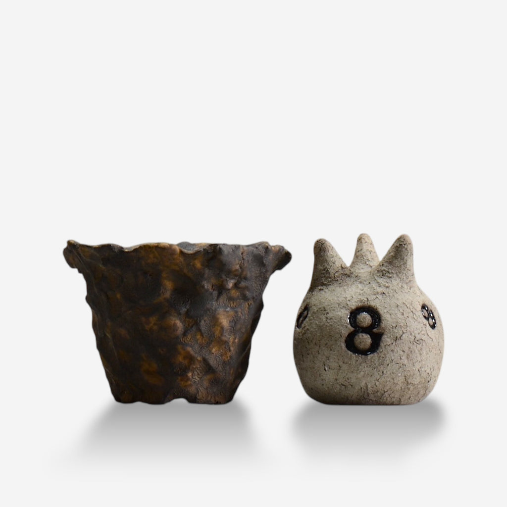 木村 貴史 / BRONZE_br001 /  約 φ10.5cm /  植木鉢