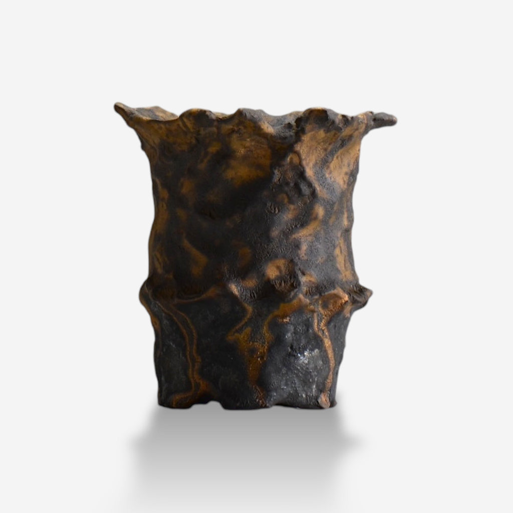 木村 貴史 / BRONZE_br007 /  約 φ10cm /  植木鉢