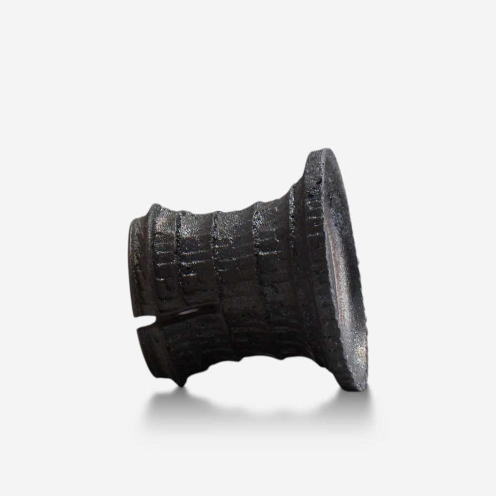 沼野秀章 / black_wrap 15/  約 φ13.1cm  /  植木鉢