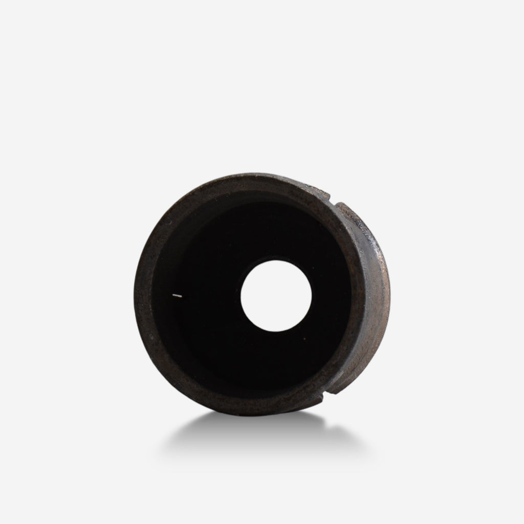沼野秀章 / black_wrap 18/  約 φ14.4cm  /  植木鉢