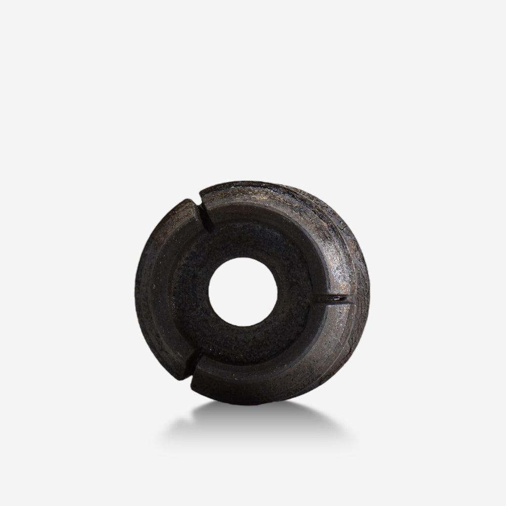 沼野秀章 / black_wrap 18/  約 φ14.4cm  /  植木鉢