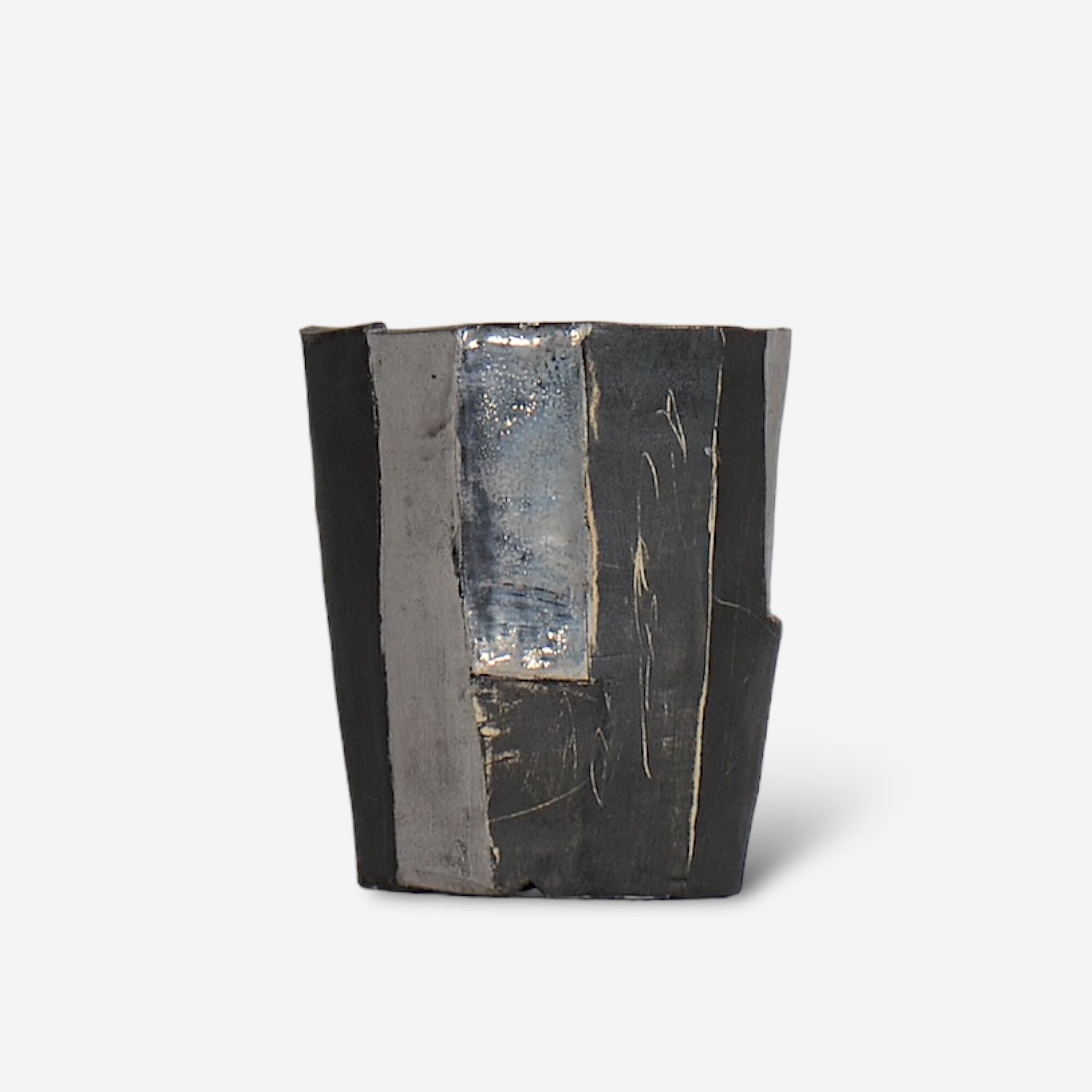 東 絵理 / kurogane01 / 約 φ8.5cm /  植木鉢