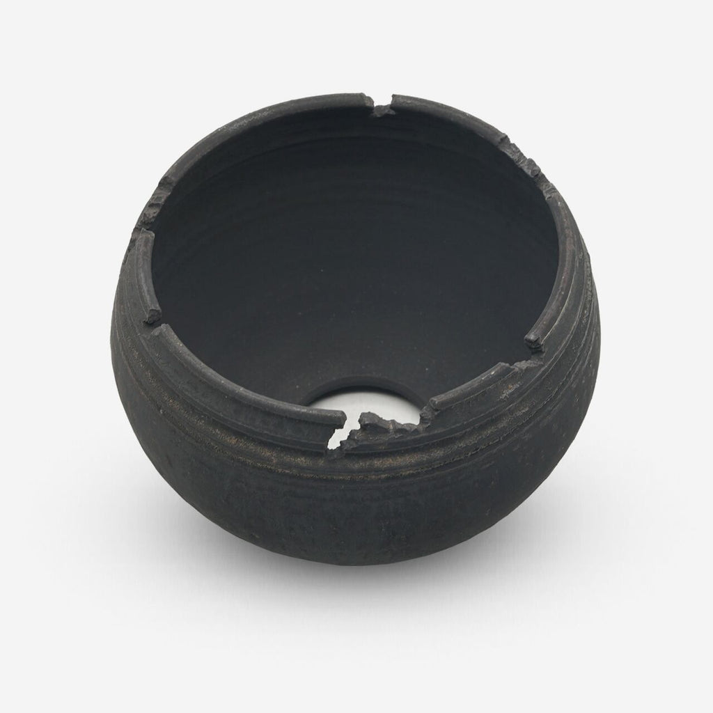 菊地元野 / TEN BLACK MATT - 01/Lサイズ / 約φ15.2cm / 植木鉢