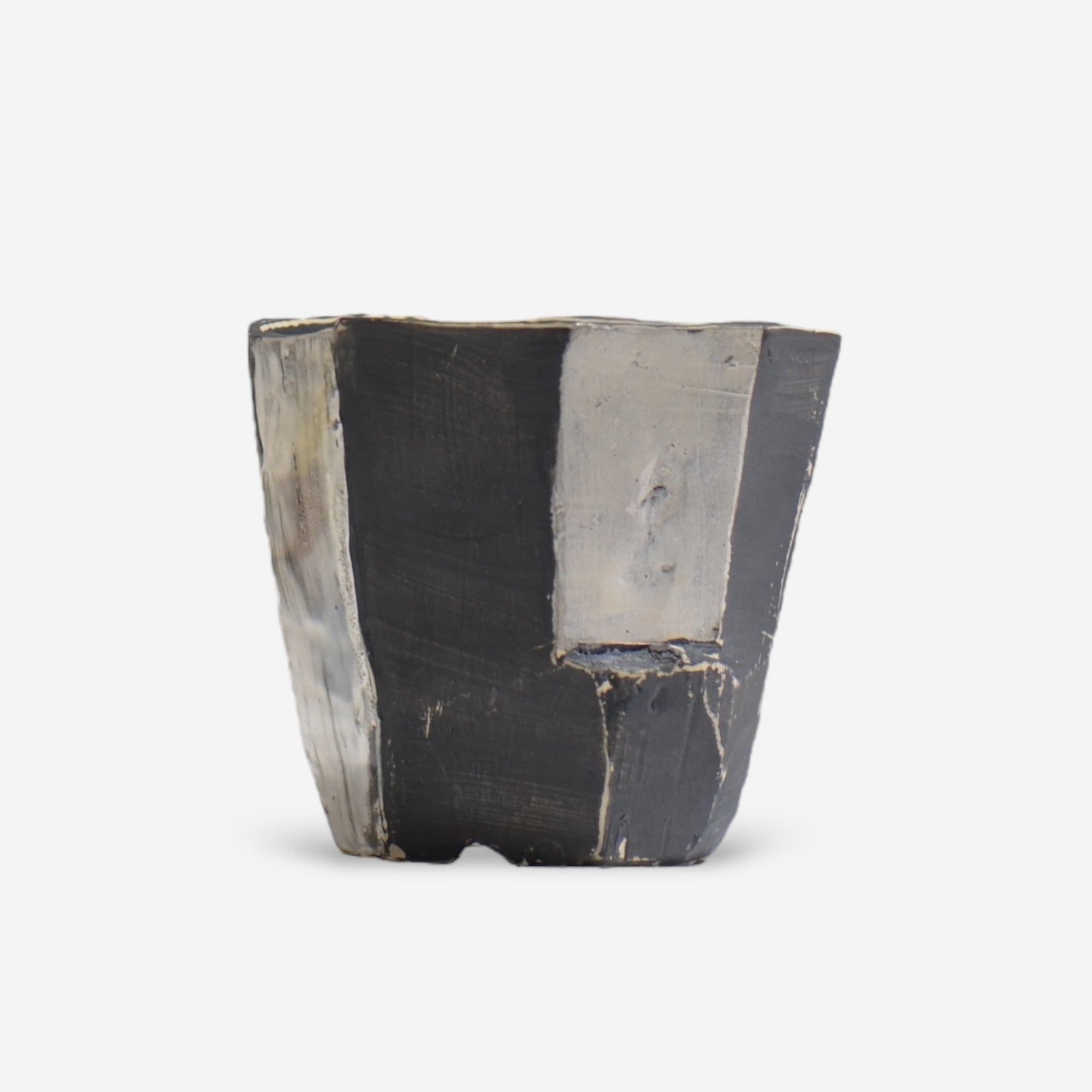 東絵里 kurogane02_02 / 銀彩 / M / 約φ10cm / 植木鉢