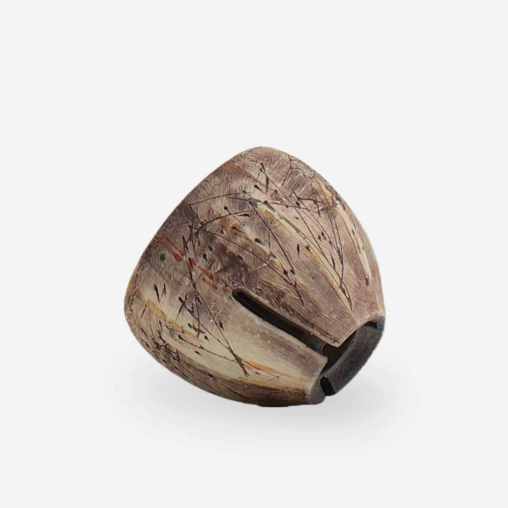 沼野秀章 / 刻む音 02  /   約 φ 9.6 cm  /  植木鉢
