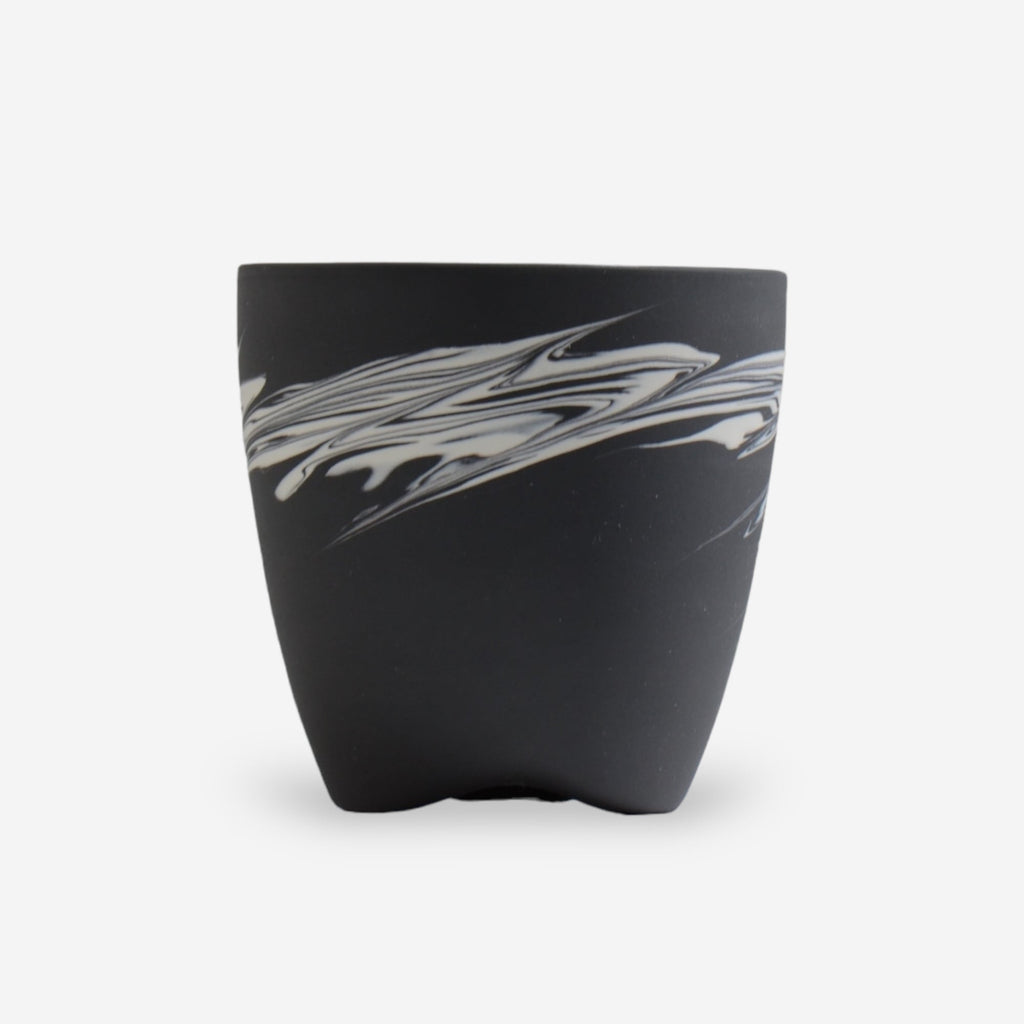 山本真郎 / 黒仙-kokusen007 / 約φ11.5cm / 植木鉢