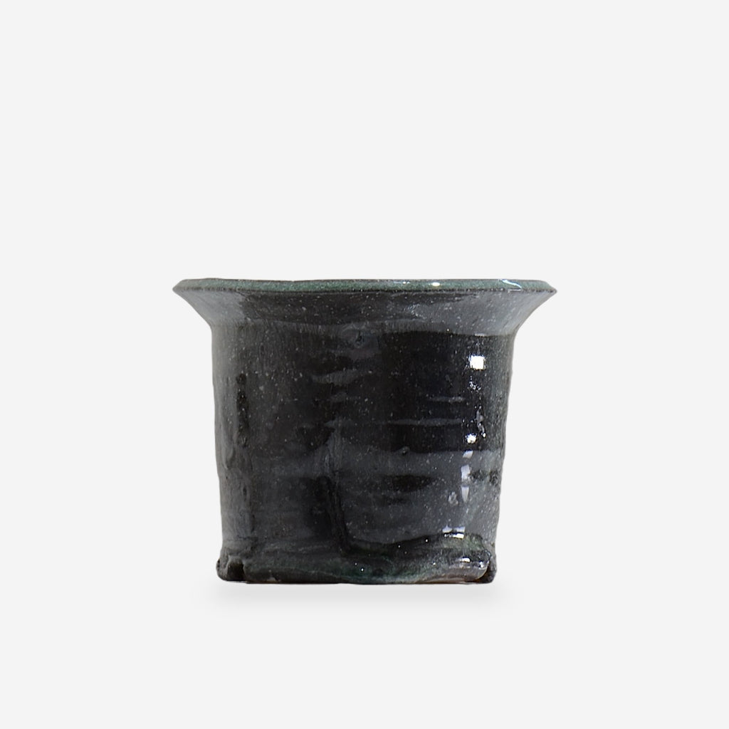 須釜 優子 / 伊賀ヘラ目鉢 / Su07 / 約φ13.0cm / 植木鉢