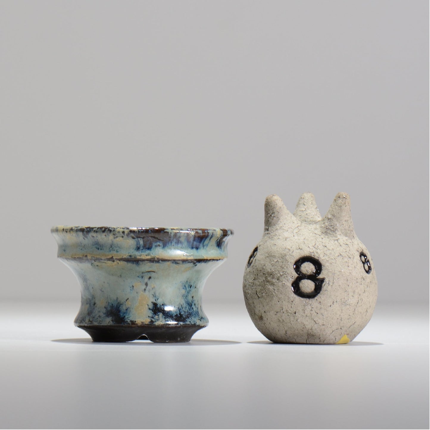 ヒノモトナツミ / 縁-ふち- / cone2_02/  約 φ10.5cm / 植木鉢