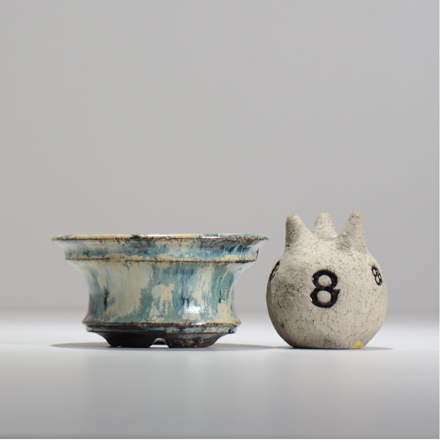 ヒノモトナツミ / 縁-ふち- / cone2_17 /  約 φ13.7cm / 植木鉢