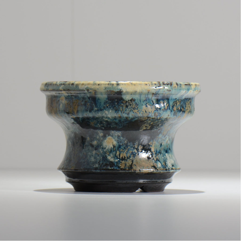 ヒノモトナツミ / 縁-ふち- / cone2_38 /  約 φ16.5cm / 植木鉢