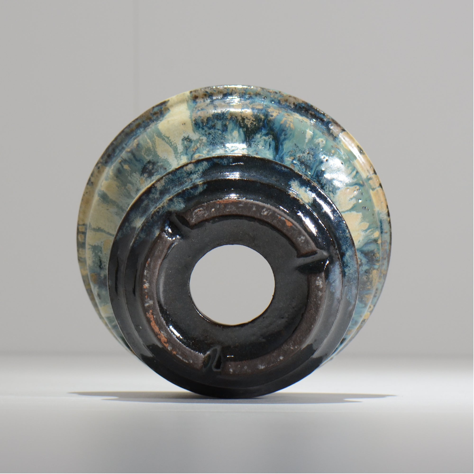 ヒノモトナツミ / 縁-ふち- / cone2_38 /  約 φ16.5cm / 植木鉢