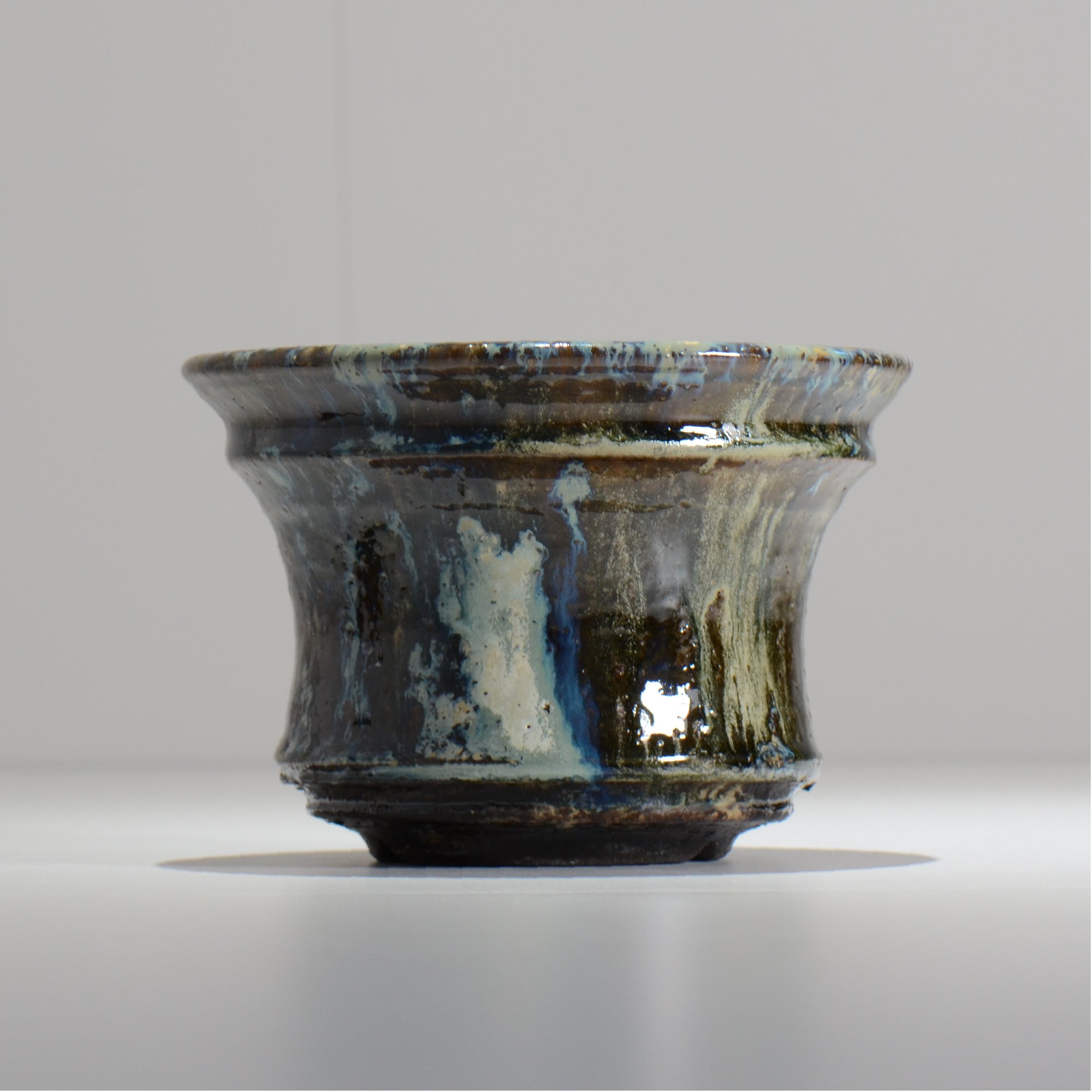 ヒノモトナツミ / 縁-ふち- / cone2_39 /  約 φ16.6cm / 植木鉢
