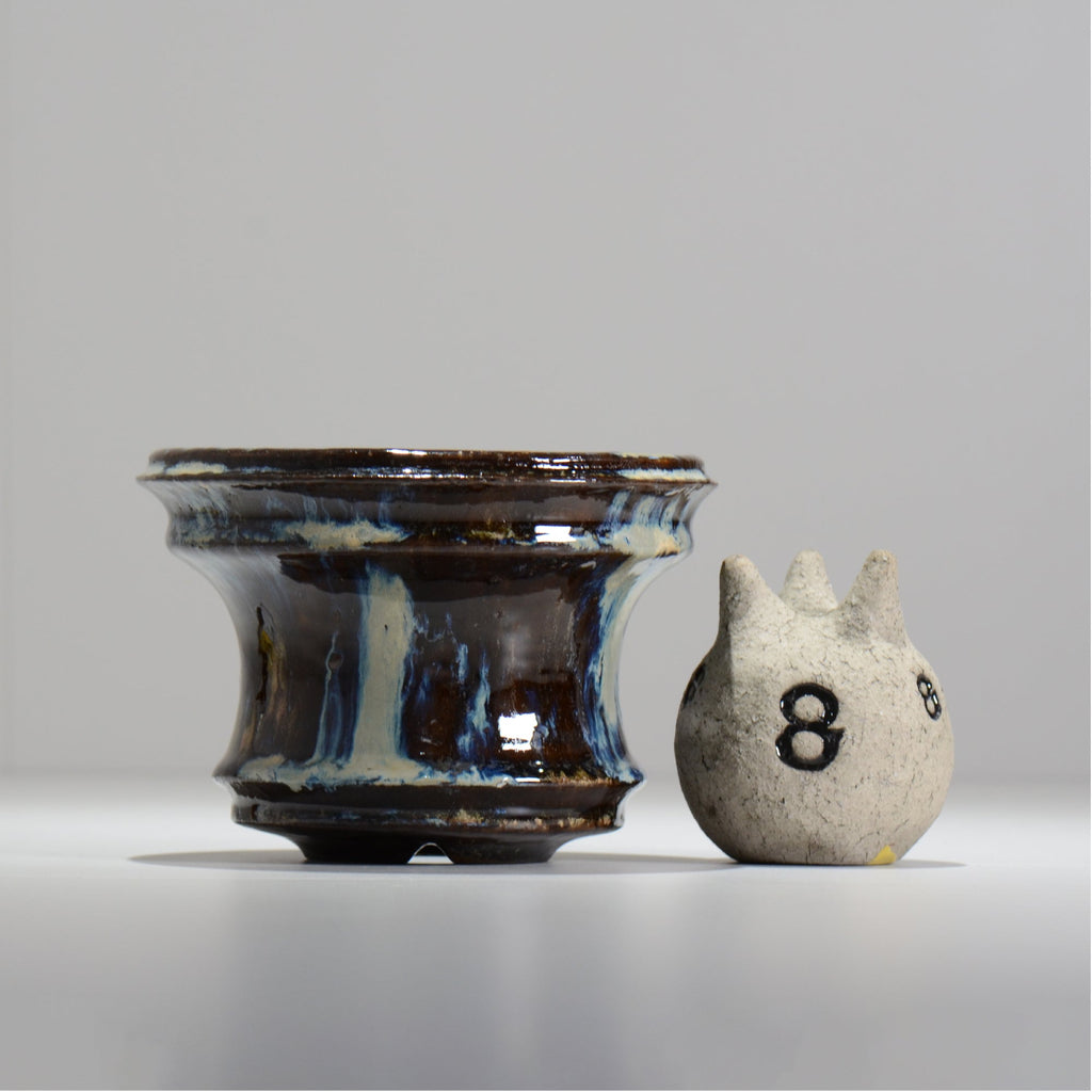ヒノモトナツミ / 縁-ふち- / cone2_40 /  約 φ15.1cm / 植木鉢