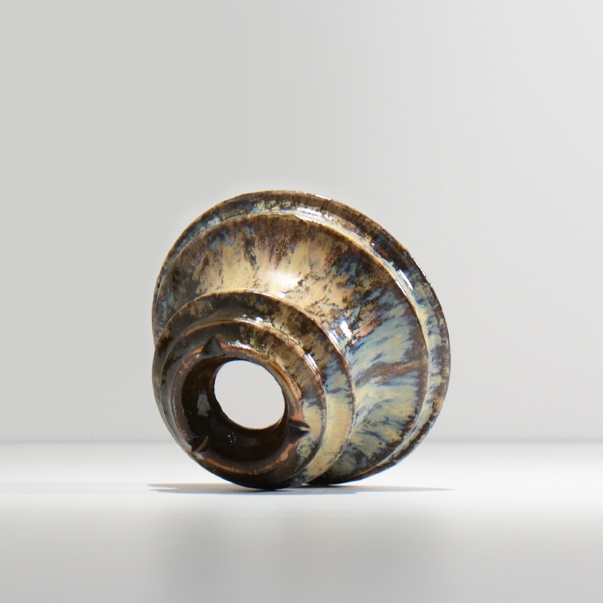ヒノモトナツミ / 縁-ふち- / cone2_13 /  約 φ12.4cm / 植木鉢