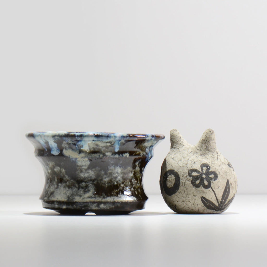 ヒノモトナツミ / 縁-ふち- / cone2_20 /  約 φ13.6cm / 植木鉢